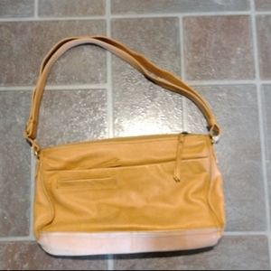 Derek alexander 2way beige Tan color crossbody and shoulder bag